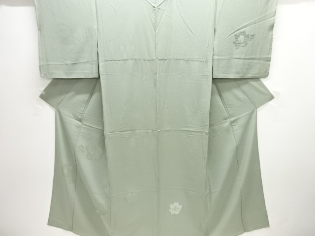 JAPANESE KIMONO / HOMONGI FOR SUMMER / CUTWORK / FLOWER